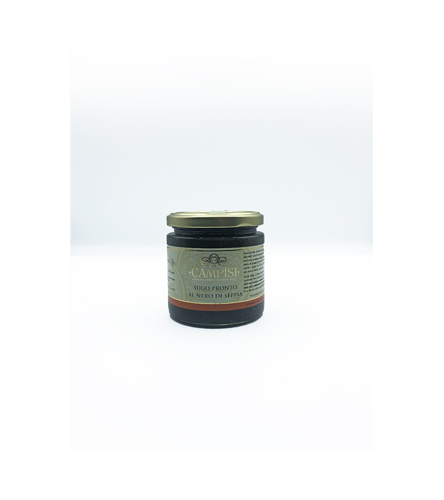 Ready sauce with cuttlefish ink - Campisi