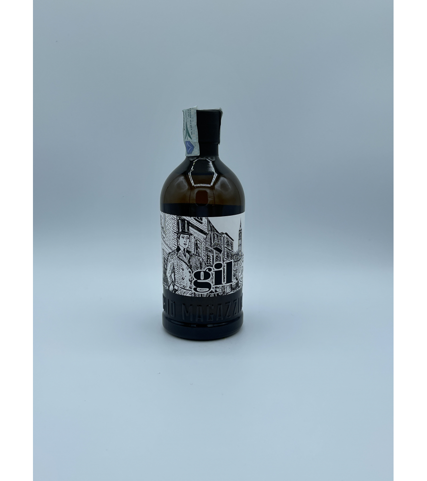 Gin Gil Authentic Dry Peated Italian Old Bonded Warehouse